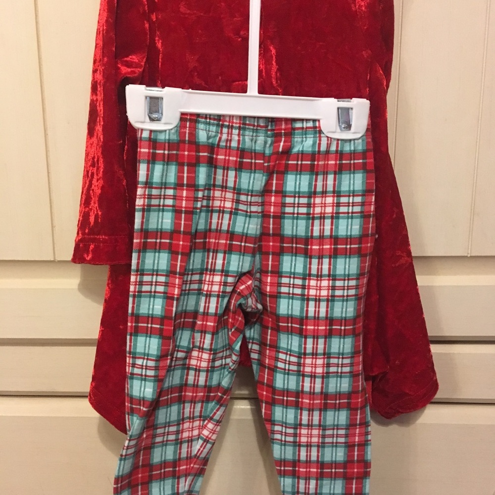 EUC RicRac Ruffles 2 piece tunic - Picture 2 of 3